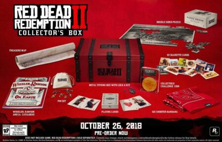 Rdr 2 collectors box ps4
