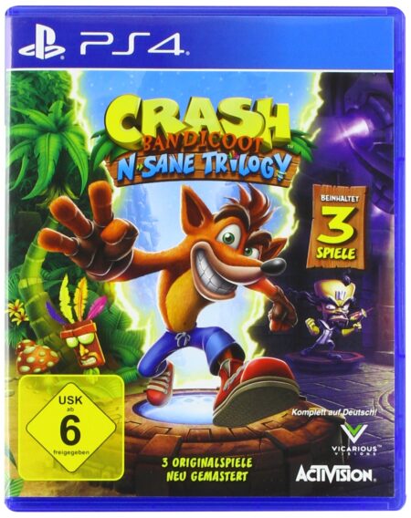 Crash Bandicoot N. Sane Trilogy ps4