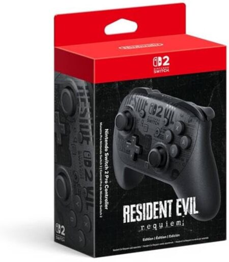 Nintendo Switch 2 Pro Controller Resident Evil Requiem Edition