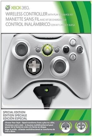 Xbox 360 Wireless Controller with Play & Charge Kit
