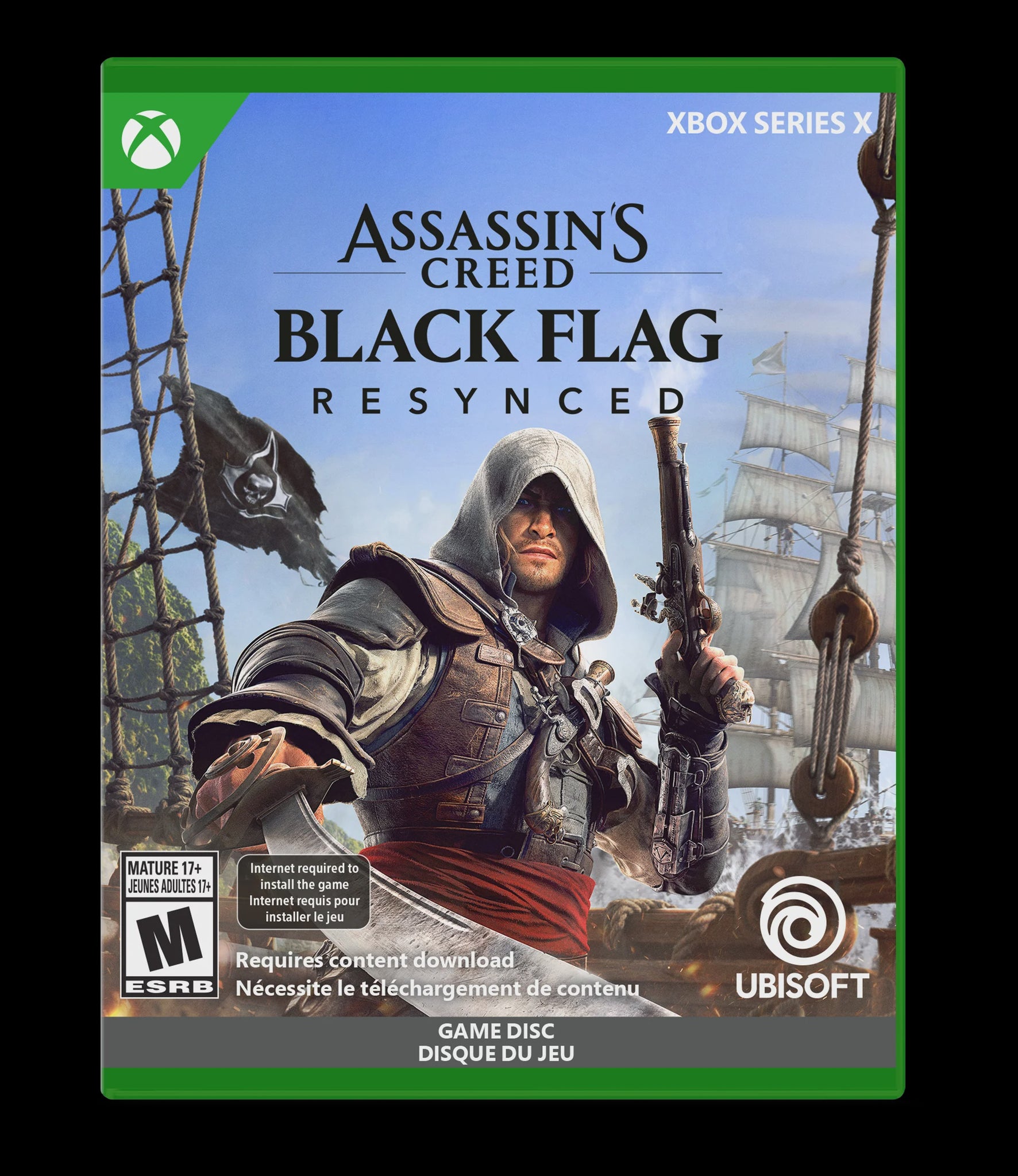 Assassin's Creed Black Flag Resynced xbox Series