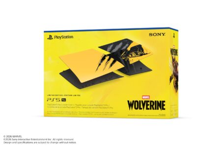 PlayStation 5 Pro Console Cover – Marvel’s Wolverine Battle Yellow Limited Edition
